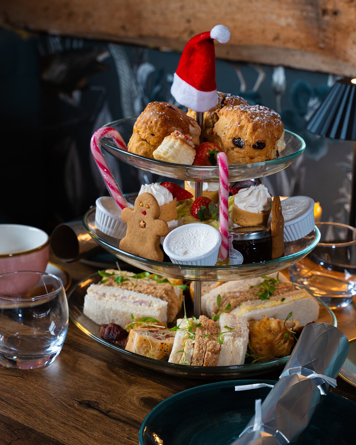 Festive high tea at The BarnYard at Christmas