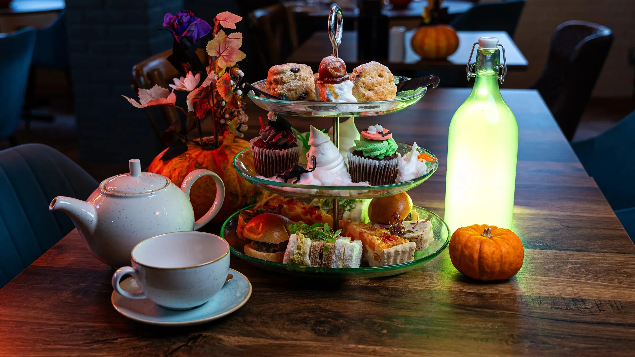 A Halloween afternoon tea at The BarnYard