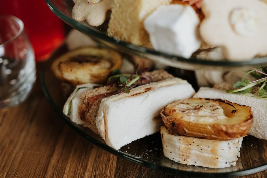 A dish from the Special High Tea menu at The BarnYard
