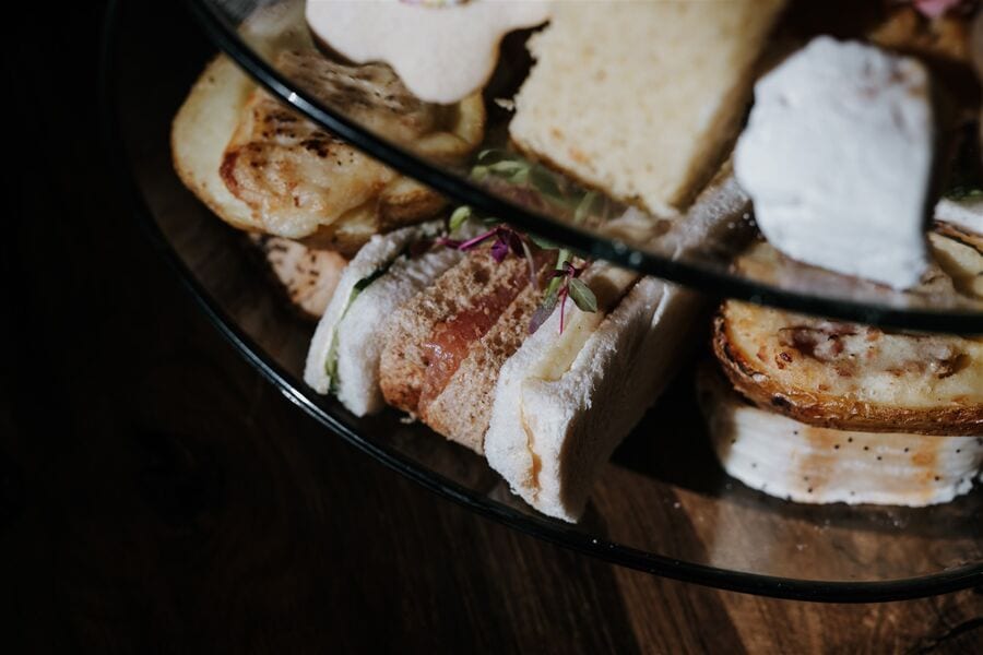 A dish from the Special High Tea menu at The BarnYard