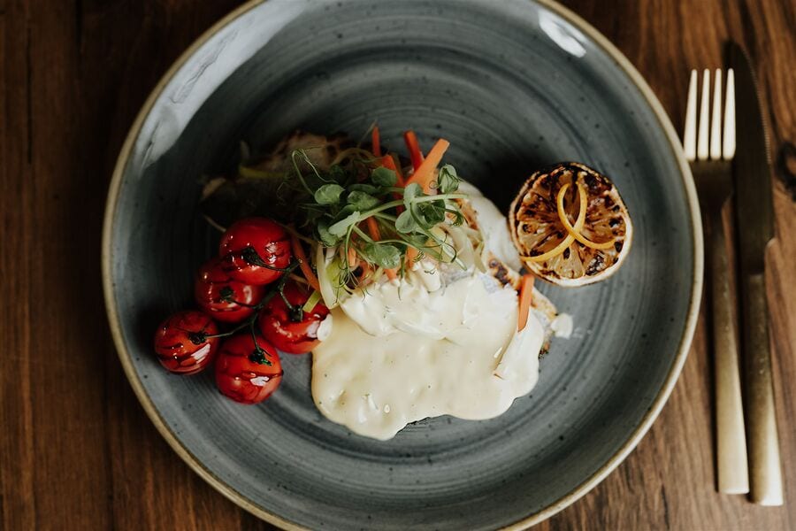 A dish from the Lunch menu at The BarnYard